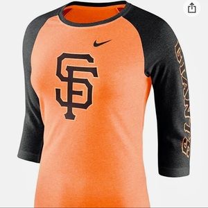 NEW Nike SF Giants Women’s Baseball Tee